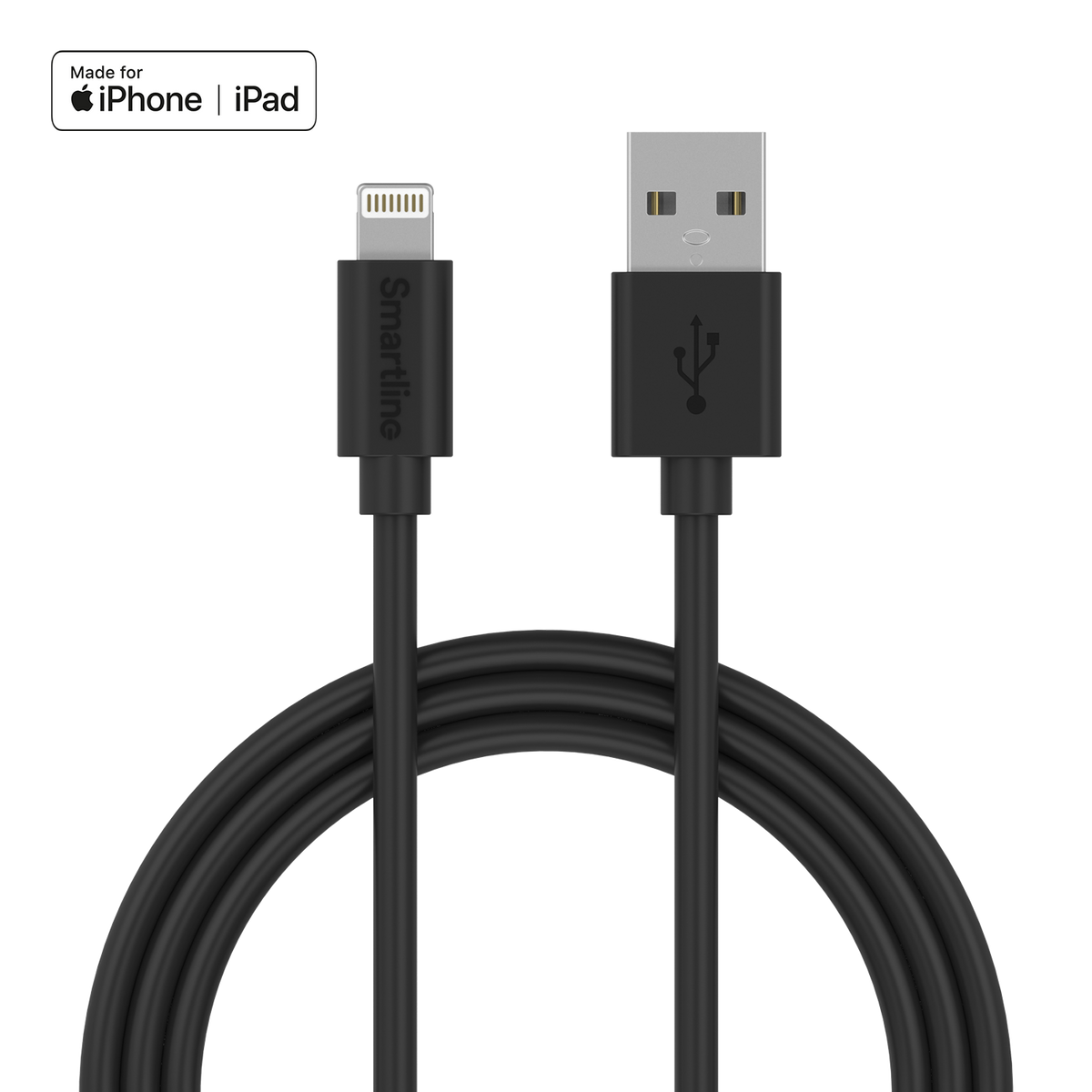 USB-A till Lightning-kabel