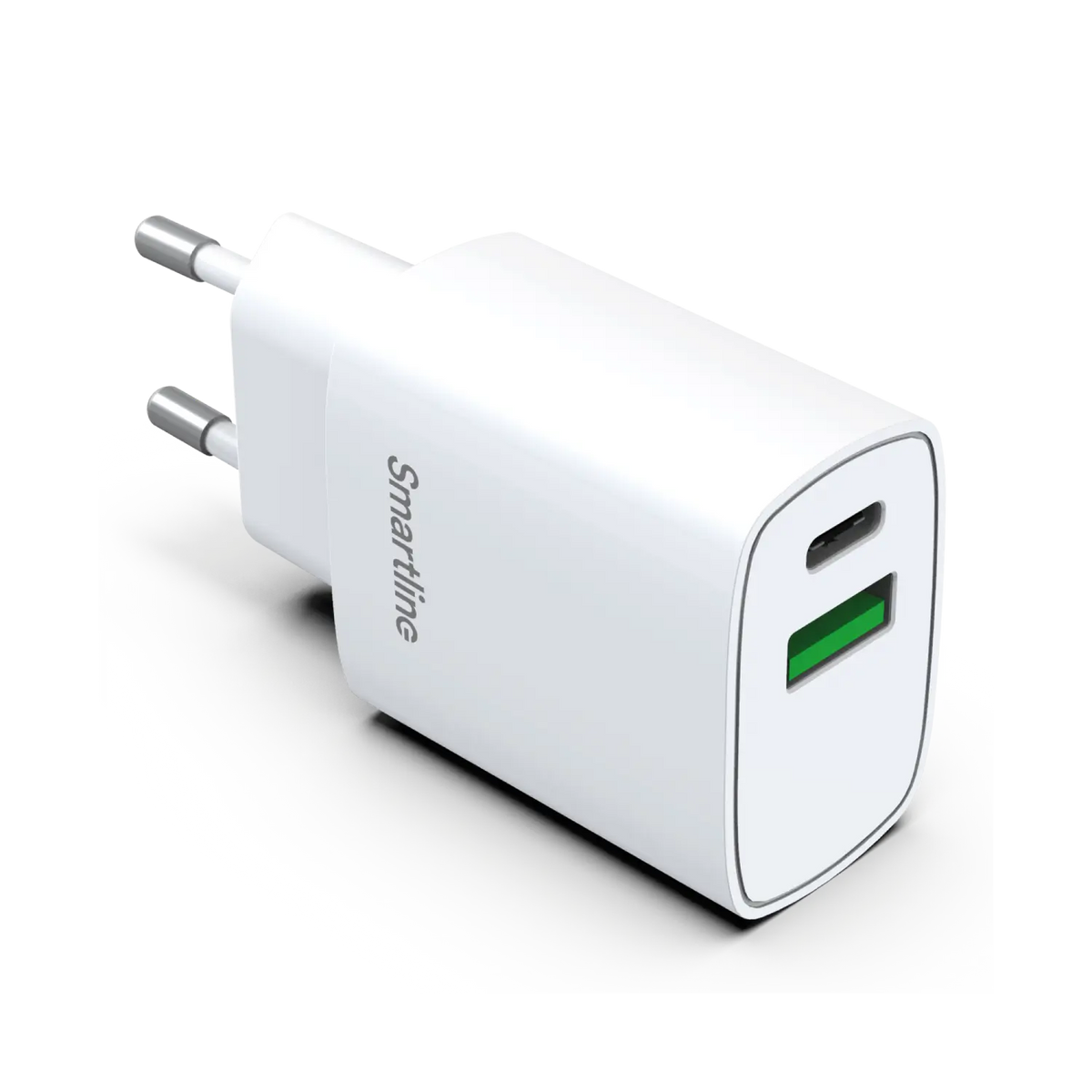 Snabbladdare USB-A + C PD3.0 (20W)