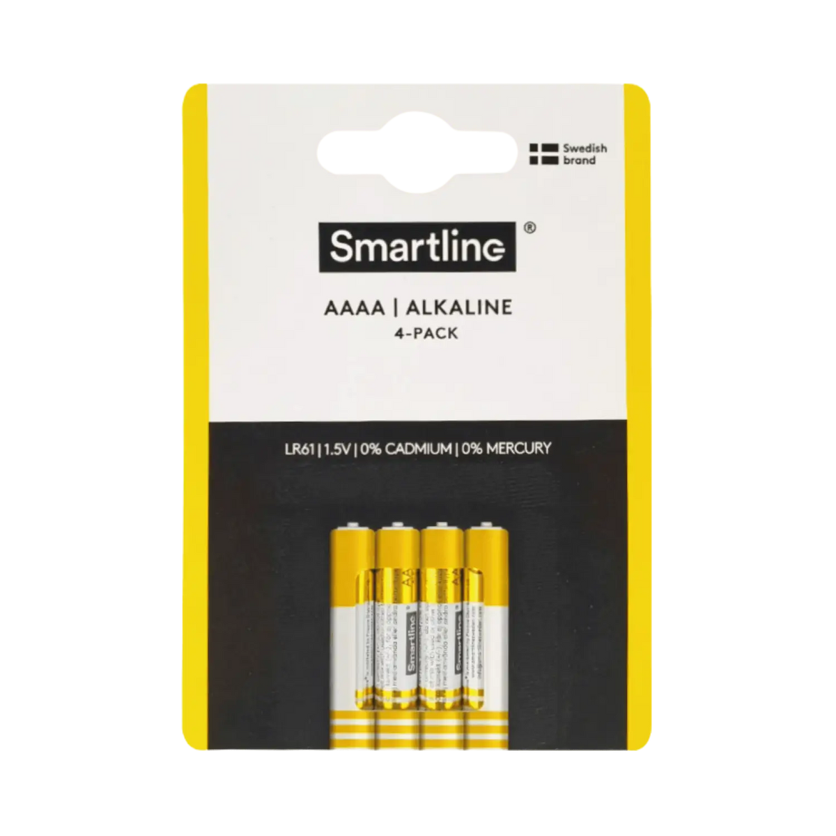 Alkaliska Batterier AAAA 4-pack