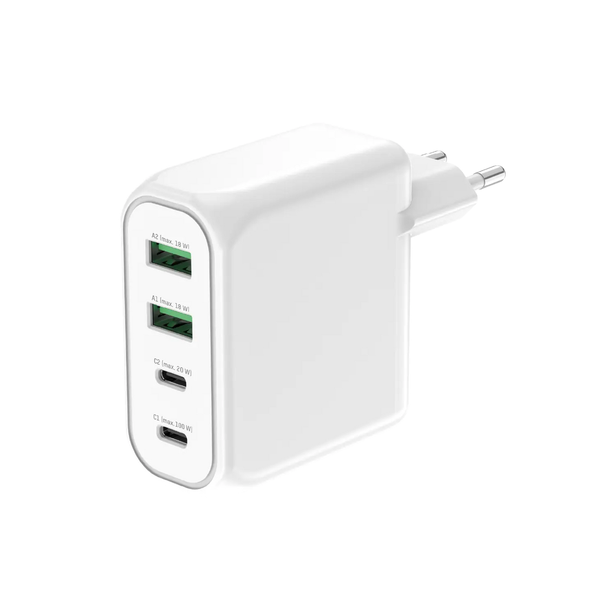 Snabbladdare 4-port PD3.0 (100W)