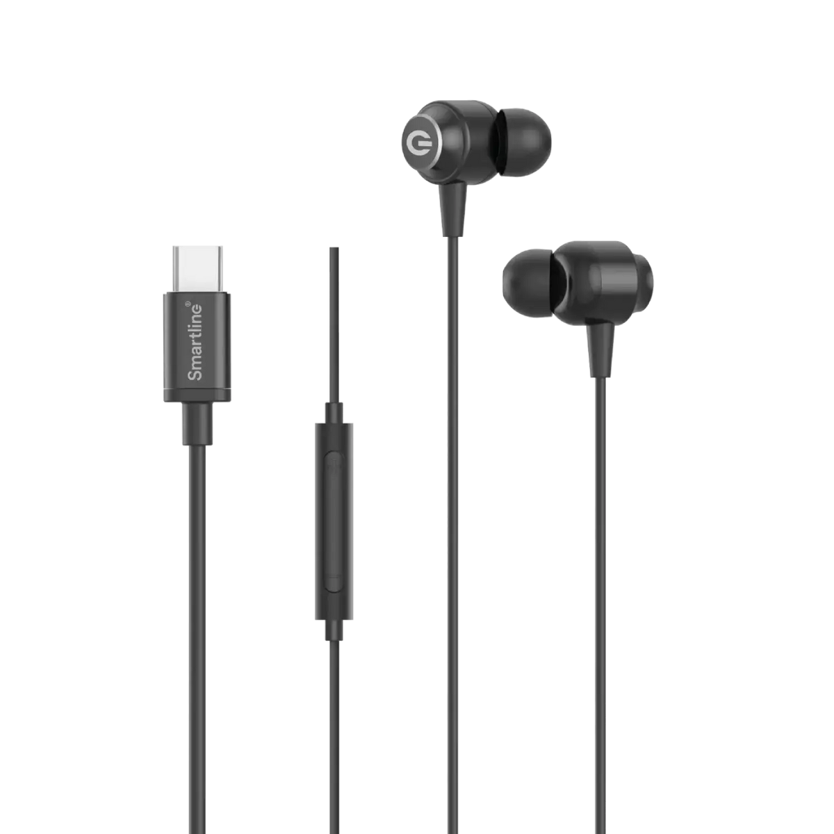 Smartline Trådbundna USB-C Hörlurar